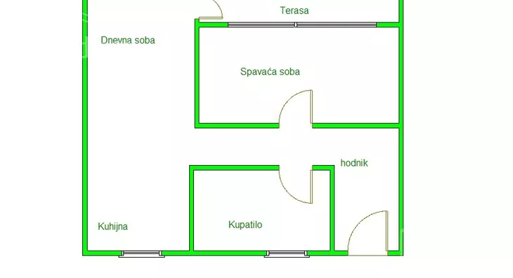 Jednoiposoban stan | 4zida