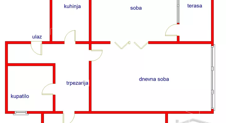 Jednoiposoban stan | 4zida