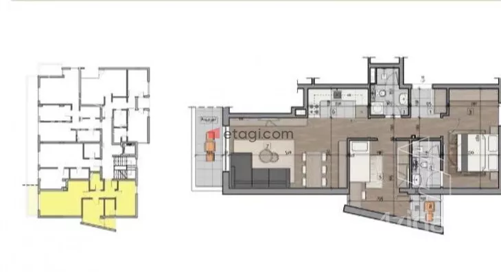 Trosoban stan | 4zida
