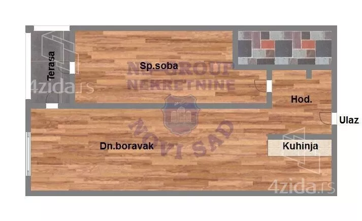 Dvosoban stan | 4zida