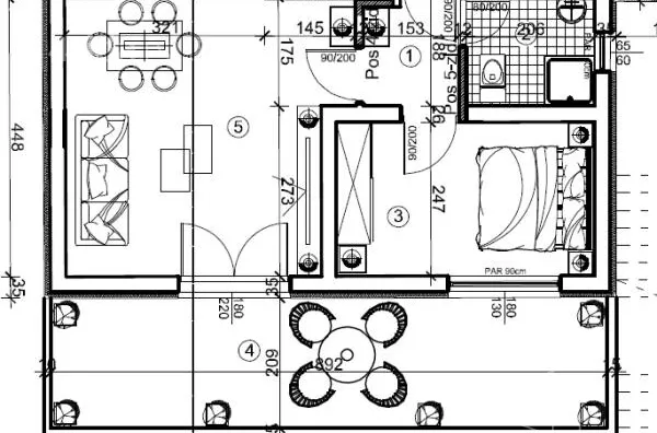 Jednoiposoban stan | 4zida