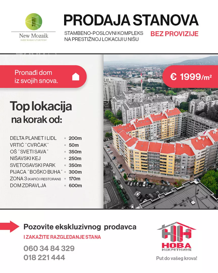 Dvosoban stan | 4zida