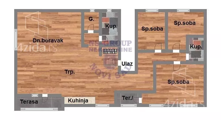 Četvorosoban stan | 4zida