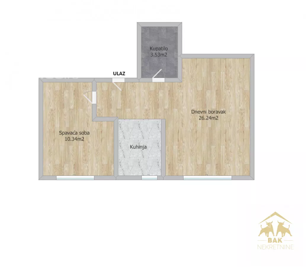 Dvosoban stan | 4zida