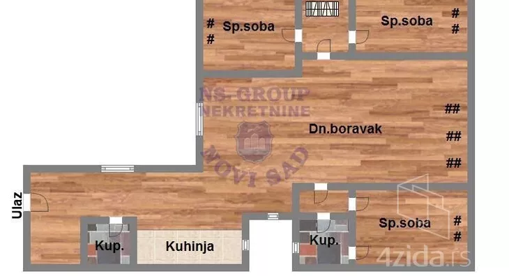 Četvorosoban stan | 4zida