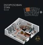 Dvoiposoban stan | 4zida