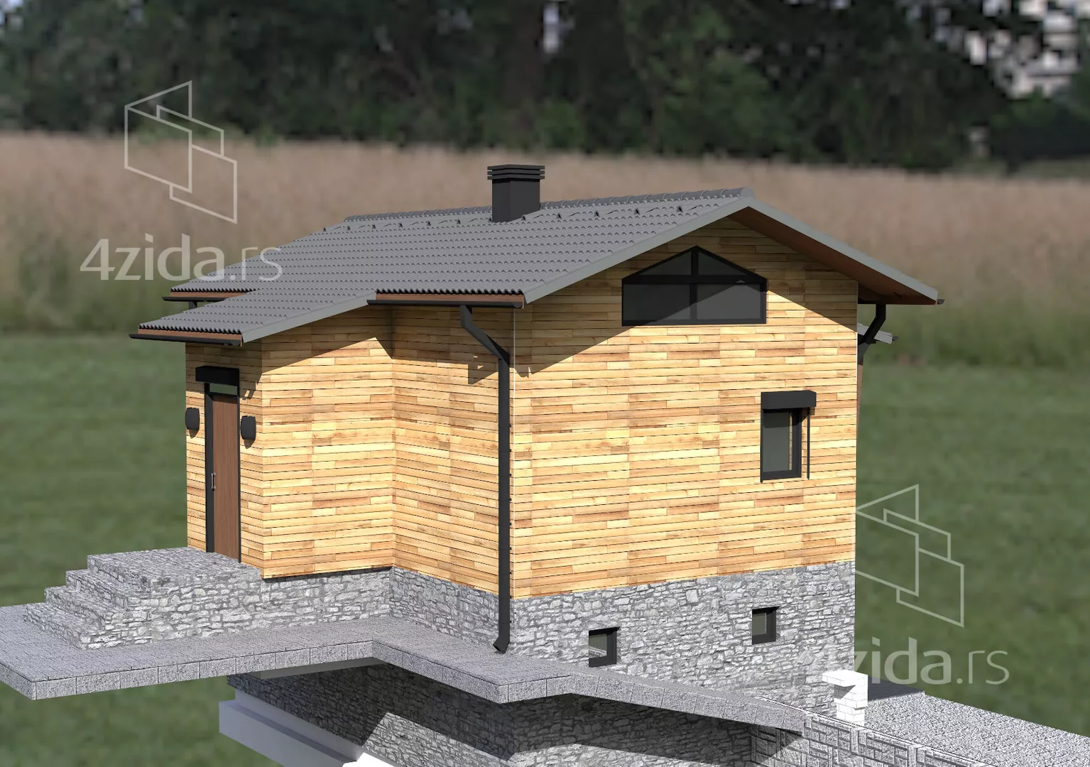 2-etažna kuća | 4zida