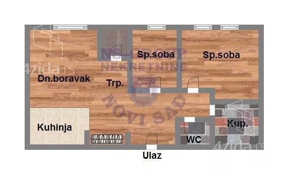 Dvoiposoban stan | 4zida