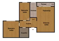 Trosoban stan | 4zida