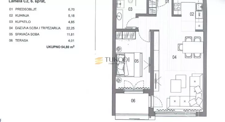 Dvosoban stan | 4zida