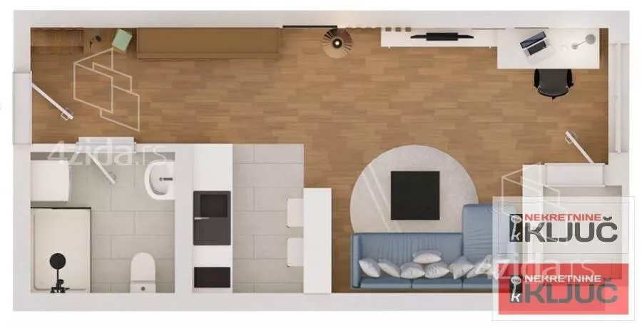 Jednosoban stan | 4zida