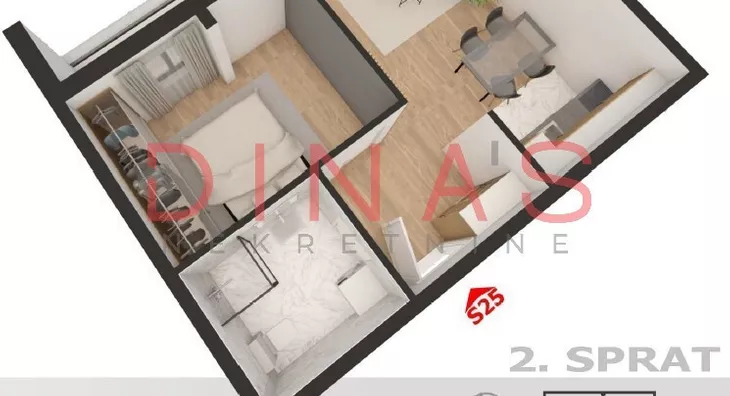 Dvosoban stan | 4zida