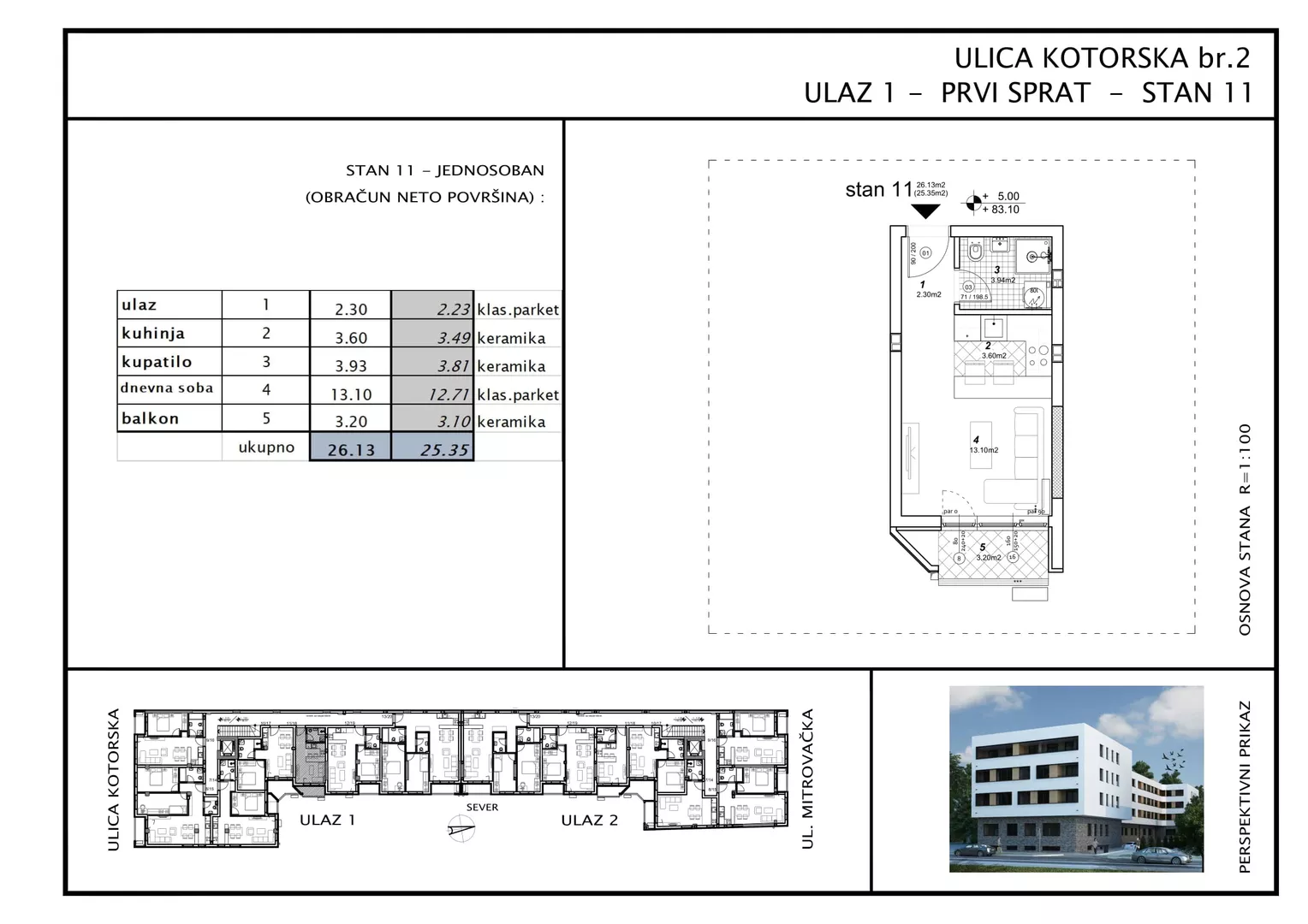 Garsonjera | 4zida