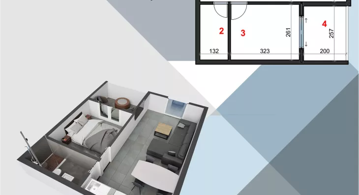 Dvosoban stan | 4zida