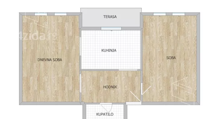 Dvosoban stan | 4zida