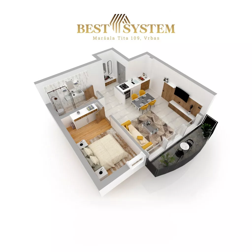 Dvosoban stan | 4zida