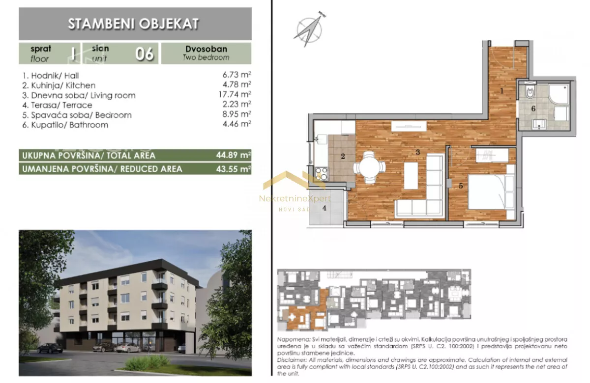 Dvosoban stan | 4zida
