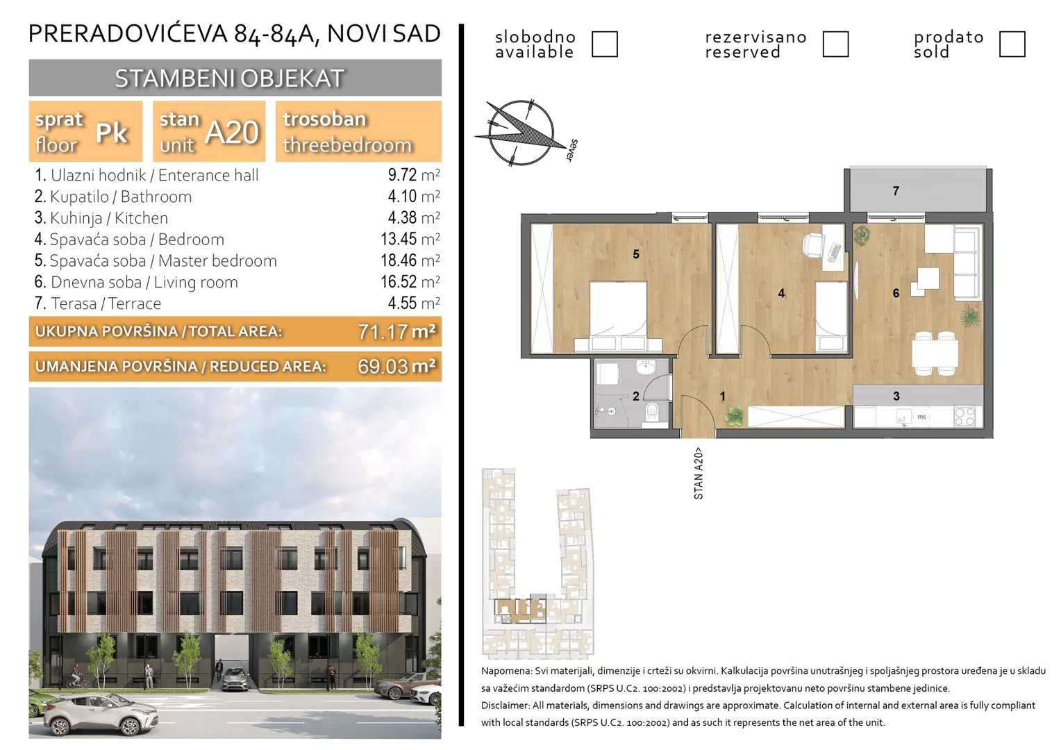 Trosoban stan | 4zida