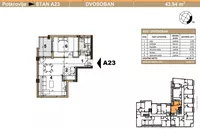 Dvosoban stan | 4zida