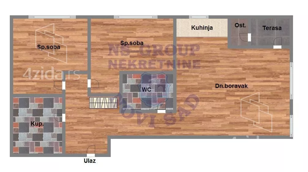 Jednoiposoban stan | 4zida