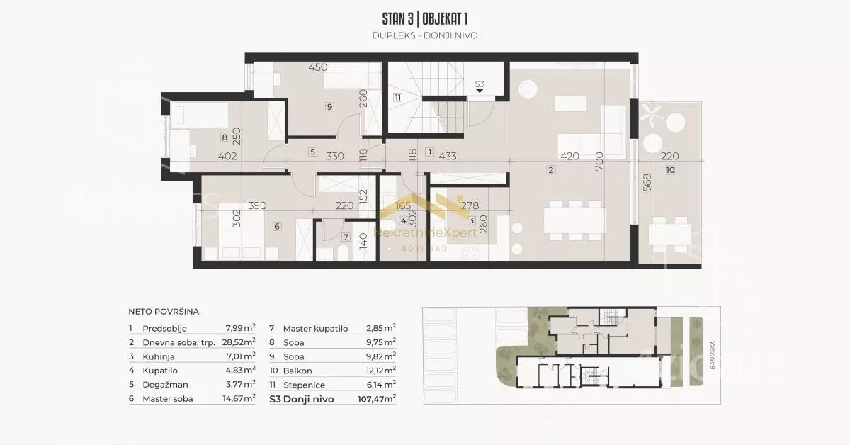 Petosoban stan | 4zida