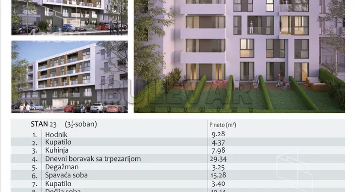 Troiposoban stan | 4zida