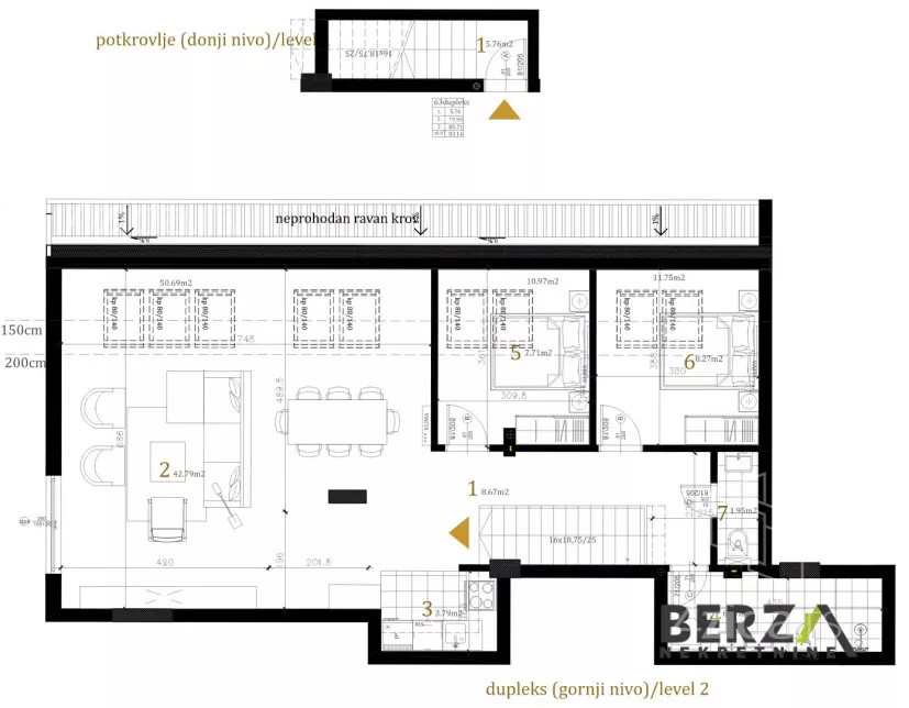 Trosoban stan | 4zida