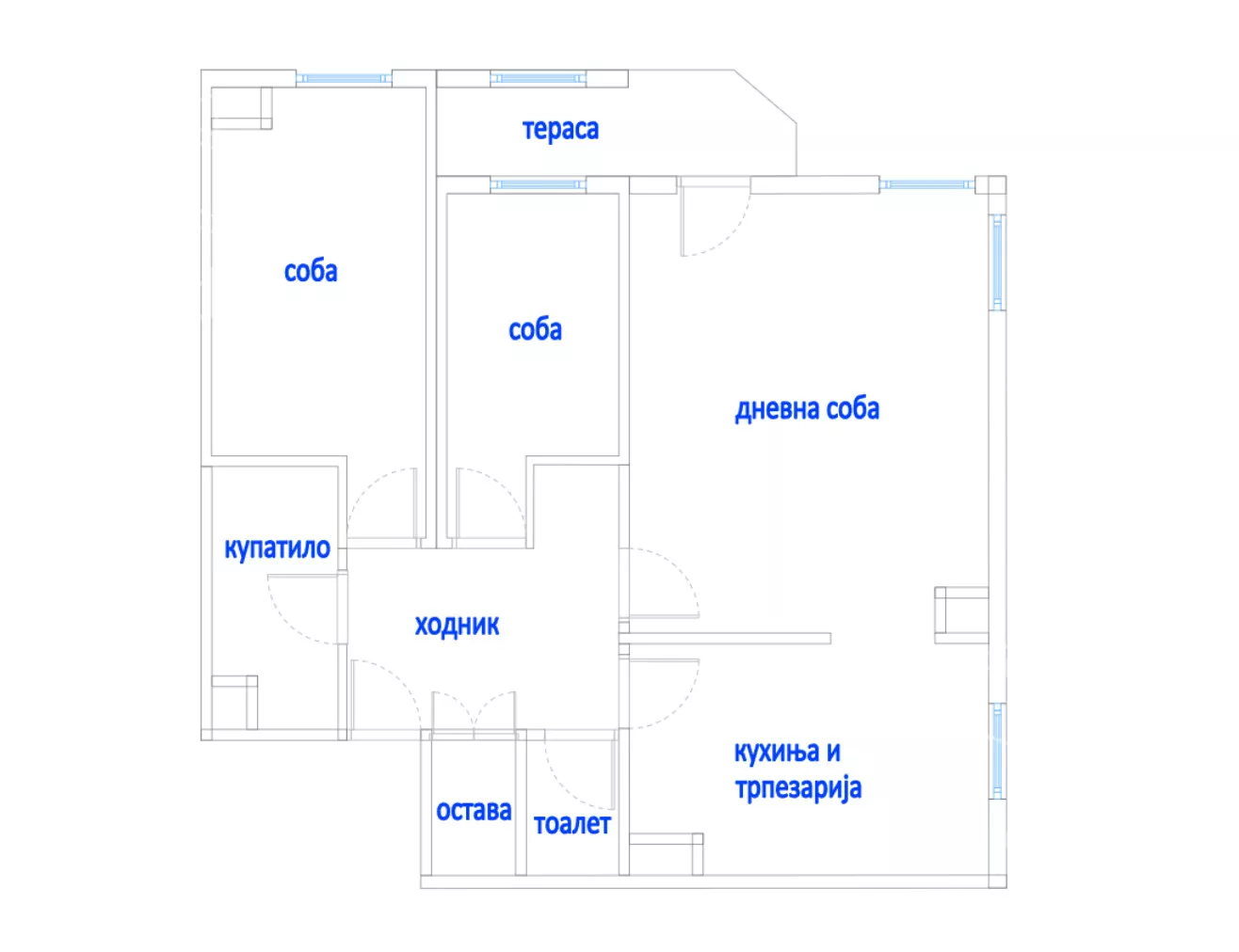 Dvoiposoban stan | 4zida