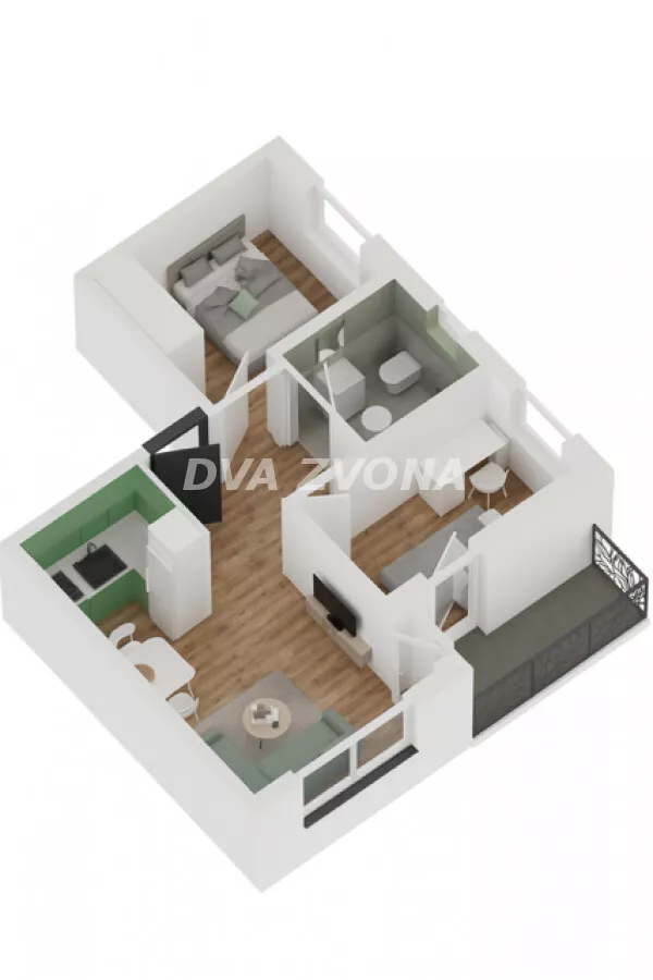 Dvoiposoban stan | 4zida