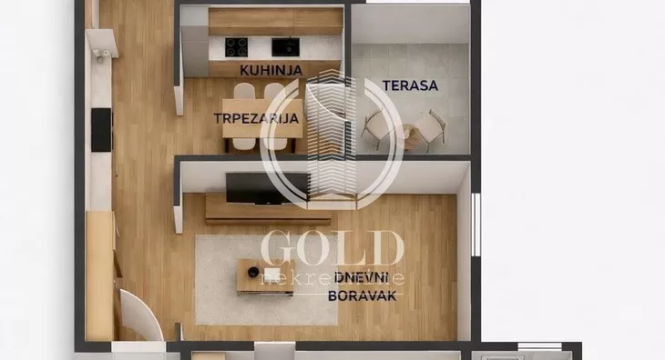 Trosoban stan | 4zida