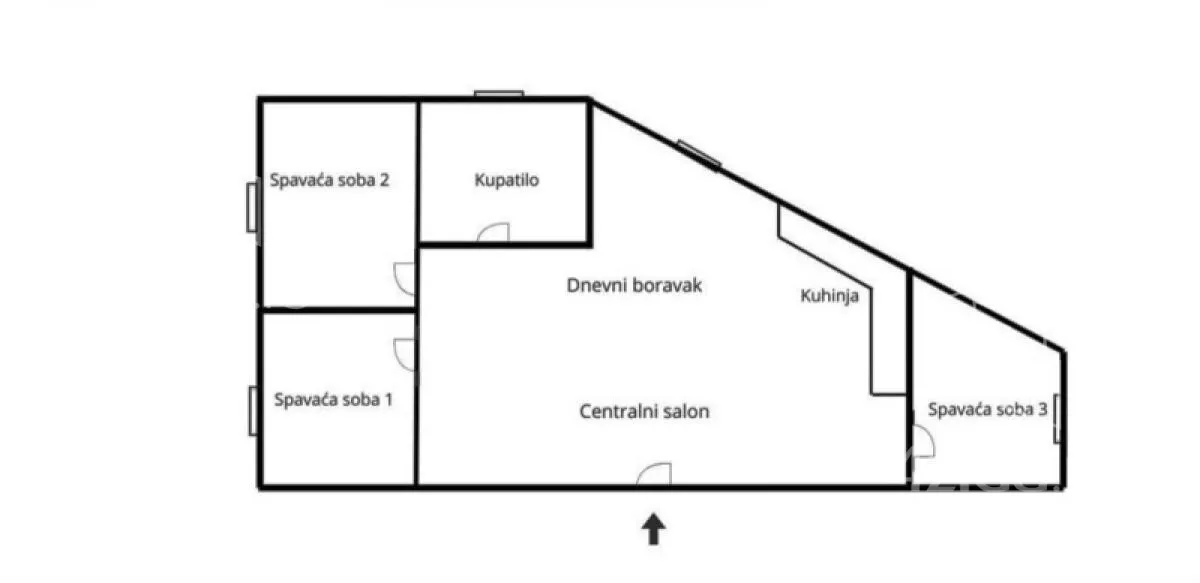 Troiposoban stan | 4zida