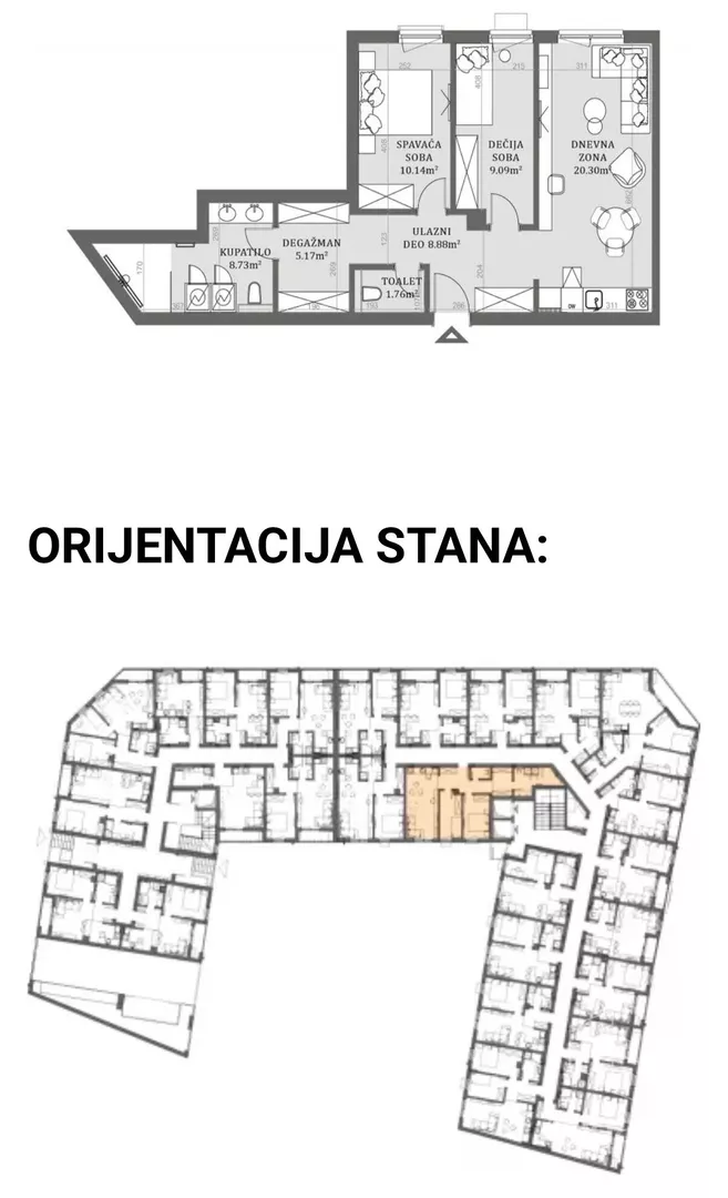 Troiposoban stan | 4zida