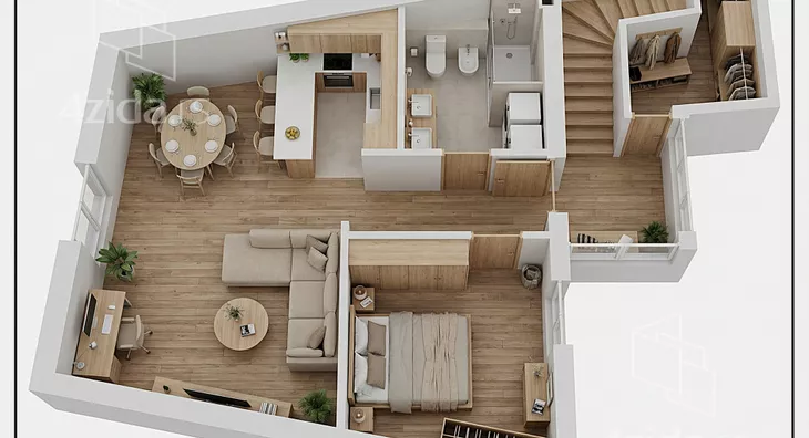 Dvosoban stan | 4zida