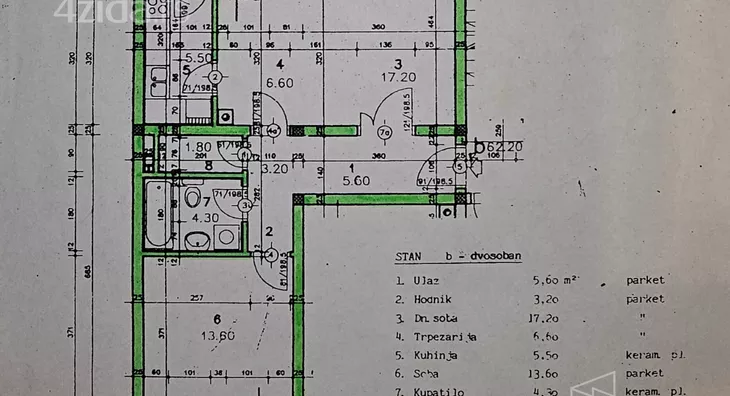 Dvosoban stan | 4zida