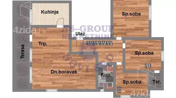 Četvorosoban stan | 4zida
