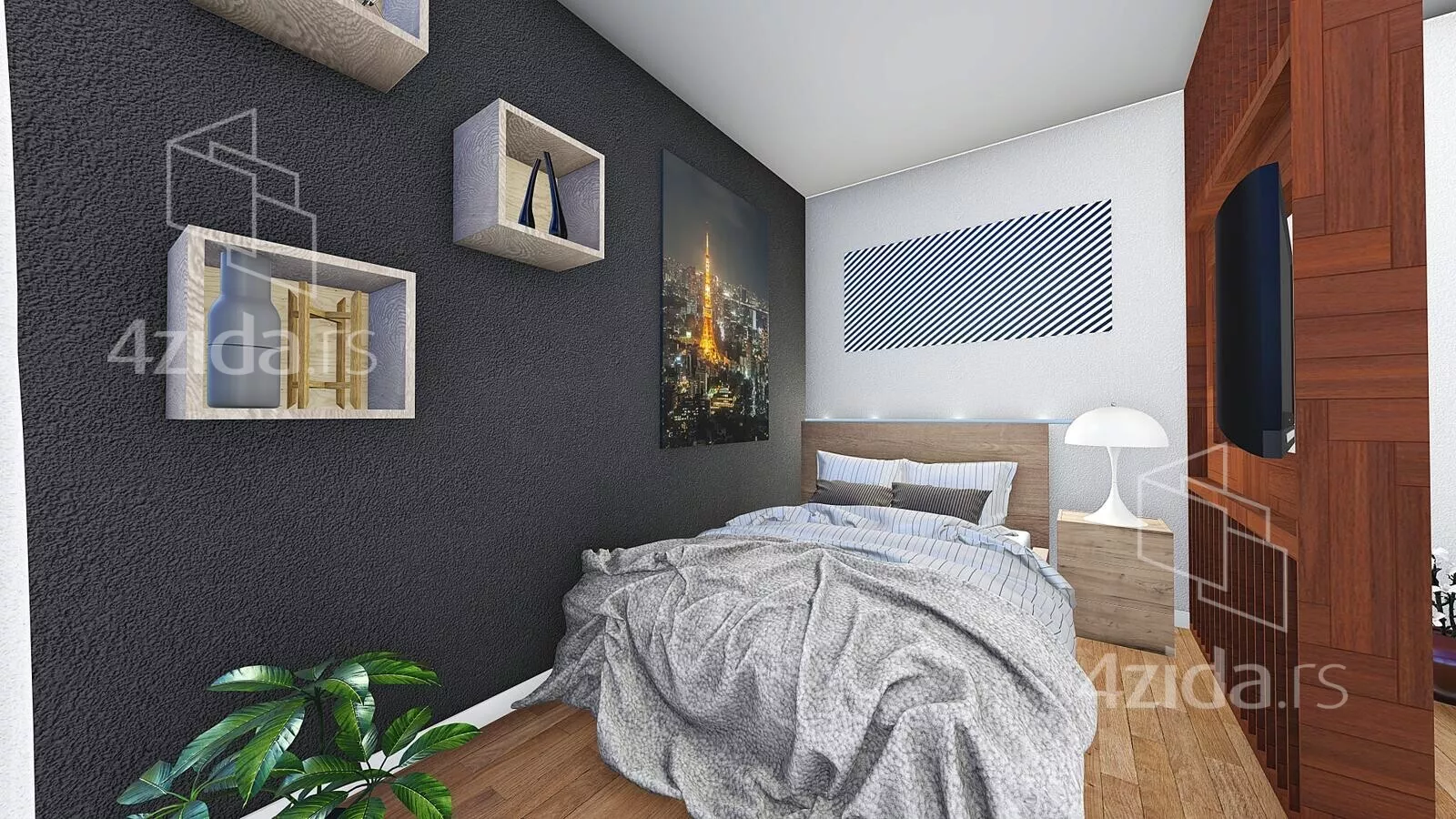 Jednoiposoban stan | 4zida