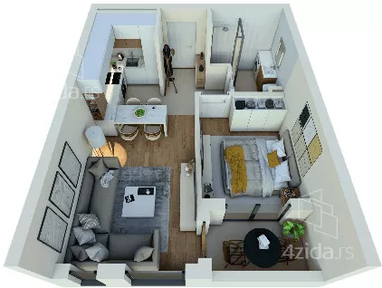 Dvosoban stan | 4zida