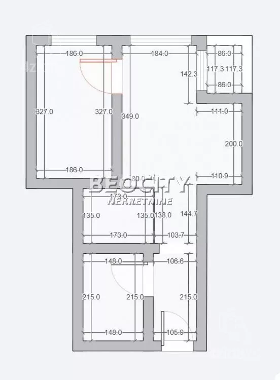 Jednoiposoban stan | 4zida
