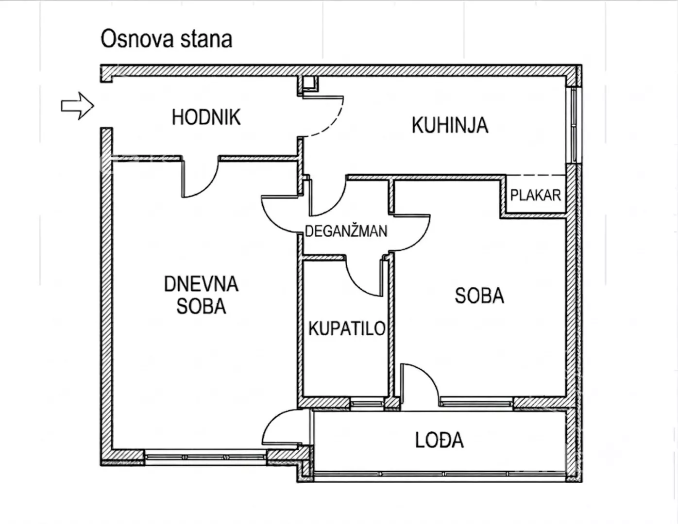 Dvosoban stan | 4zida