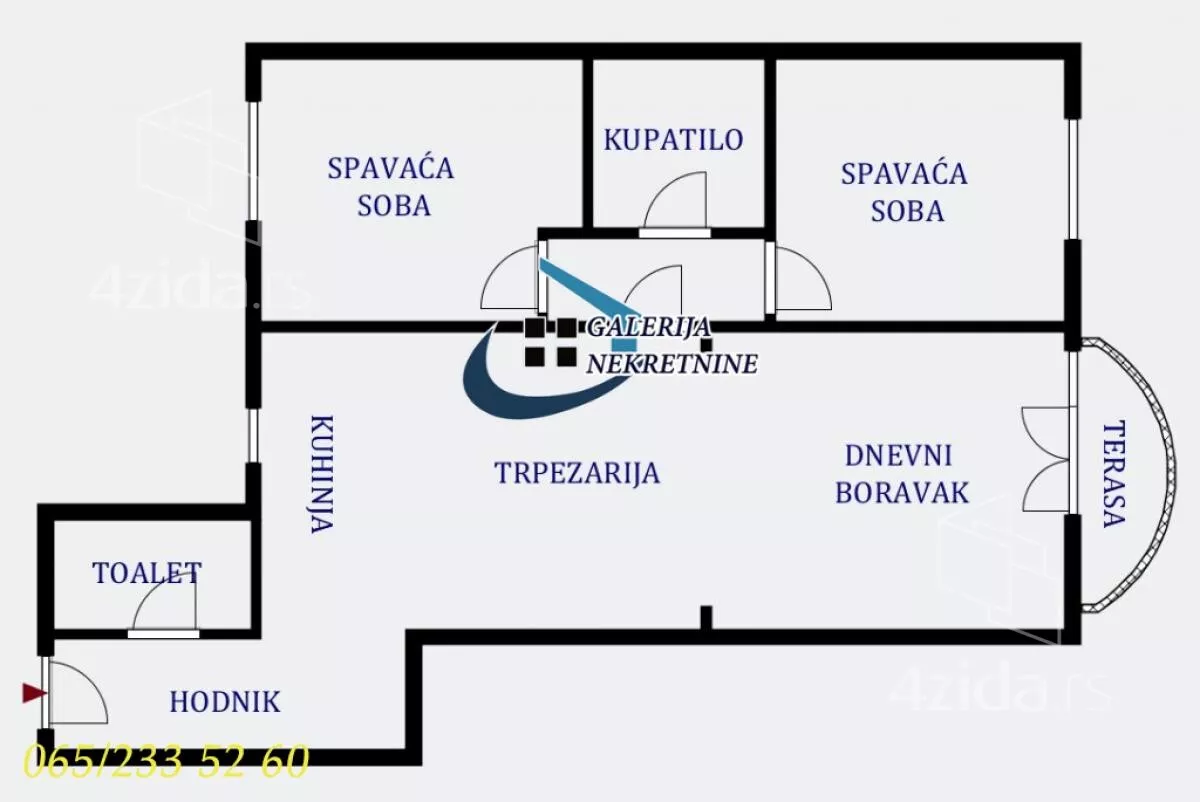 Trosoban stan | 4zida