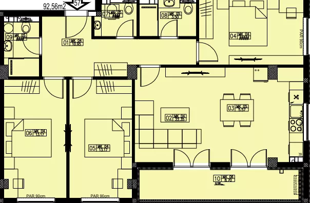 Četvorosoban | 4zida