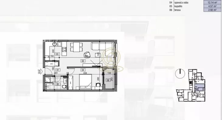 Dvosoban stan | 4zida