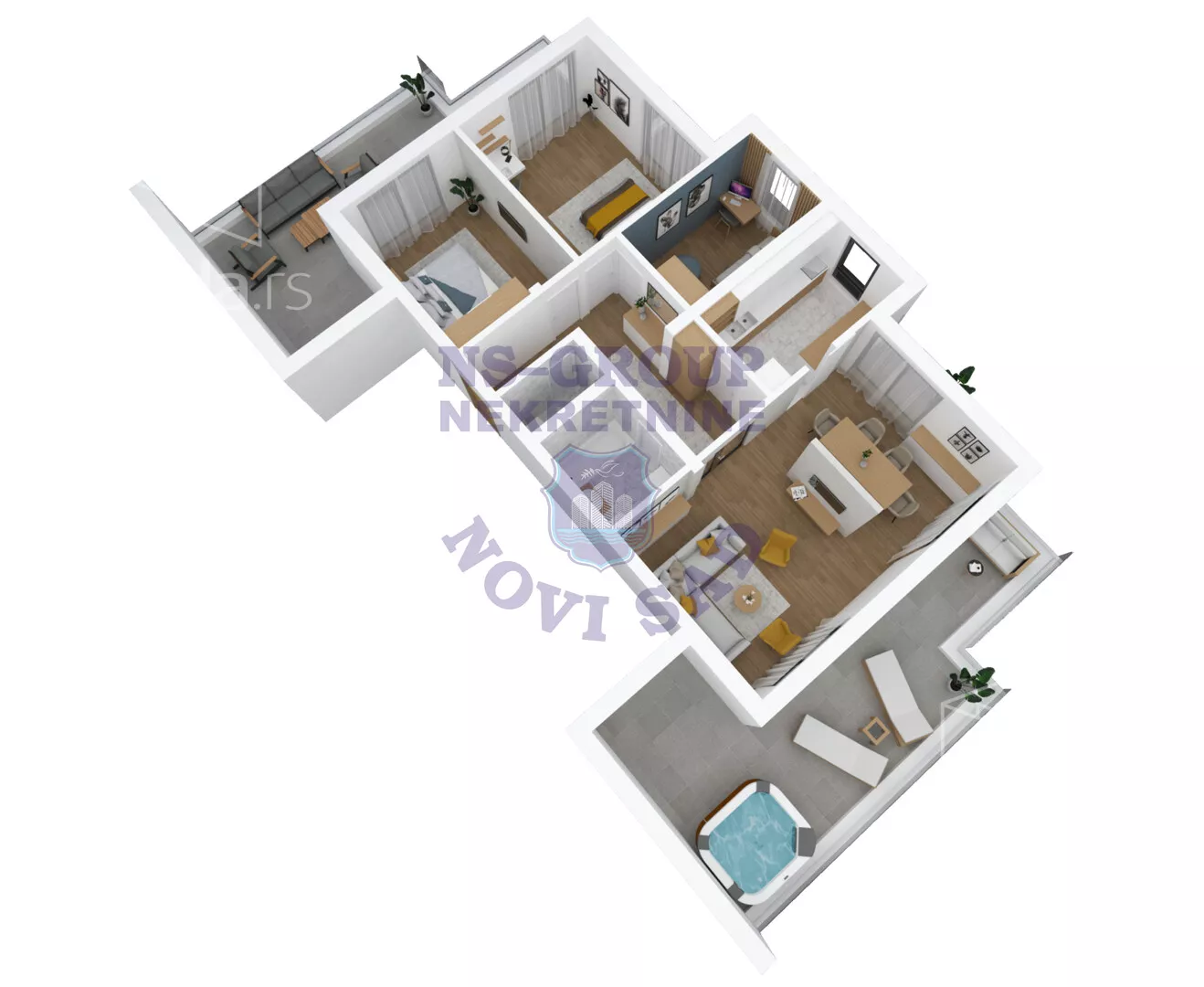 Troiposoban stan | 4zida