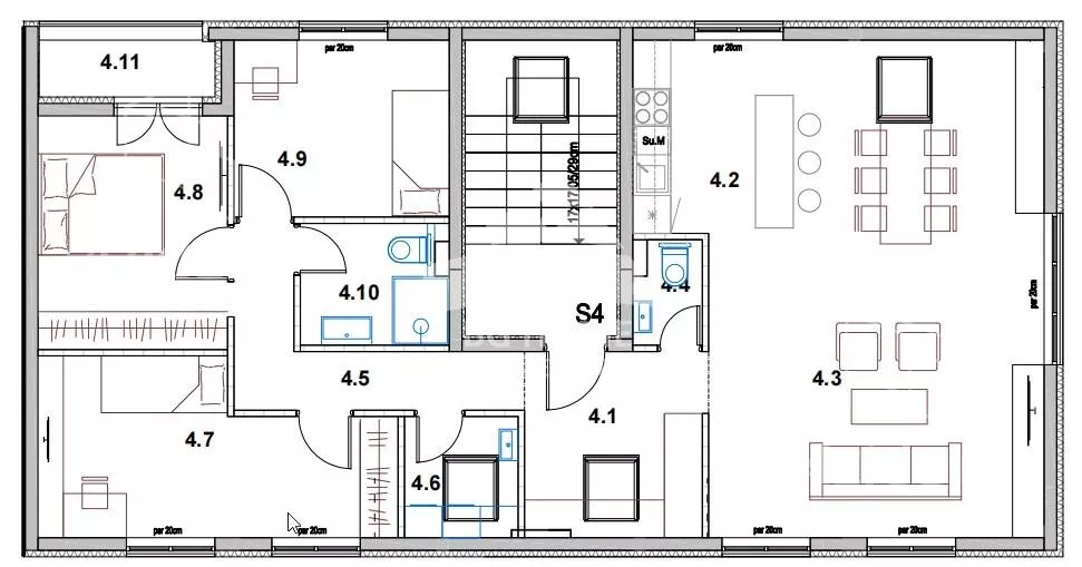 Četvorosoban stan | 4zida
