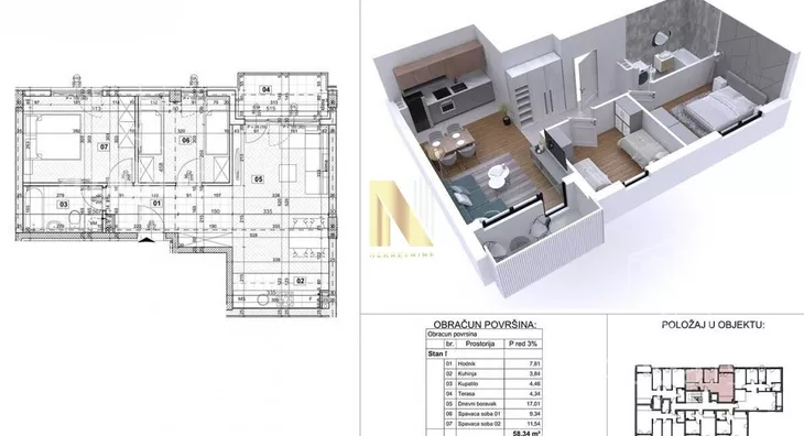 Četvorosoban stan | 4zida