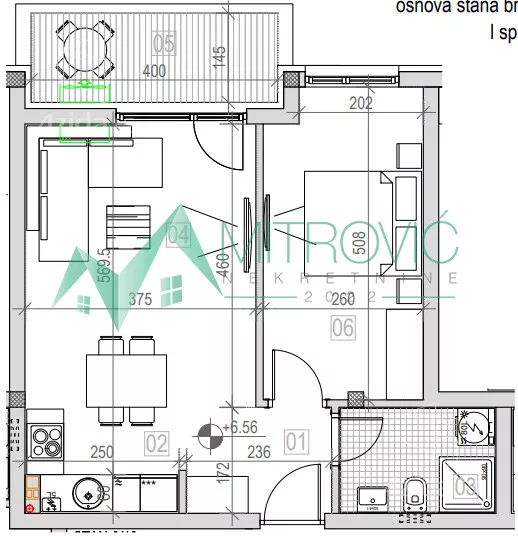 Dvosoban stan | 4zida