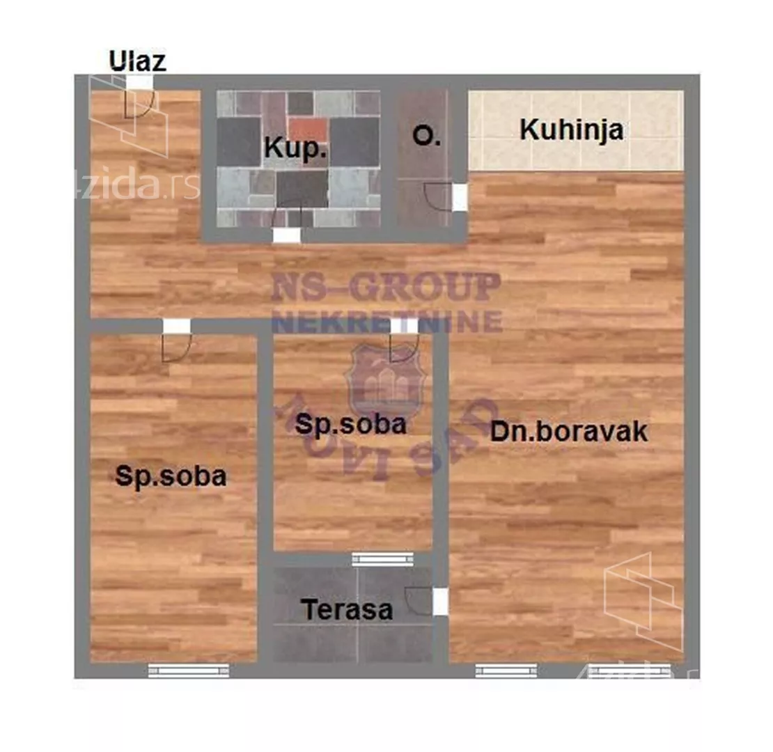 Trosoban stan | 4zida