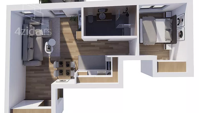 Dvosoban stan | 4zida