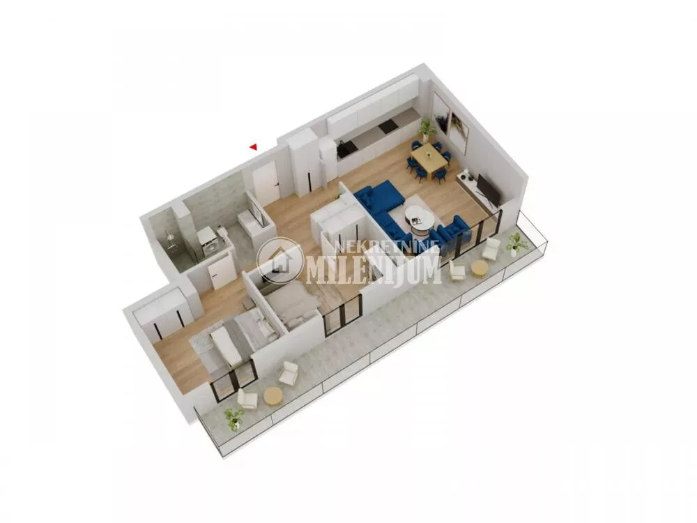 Dvoiposoban stan | 4zida