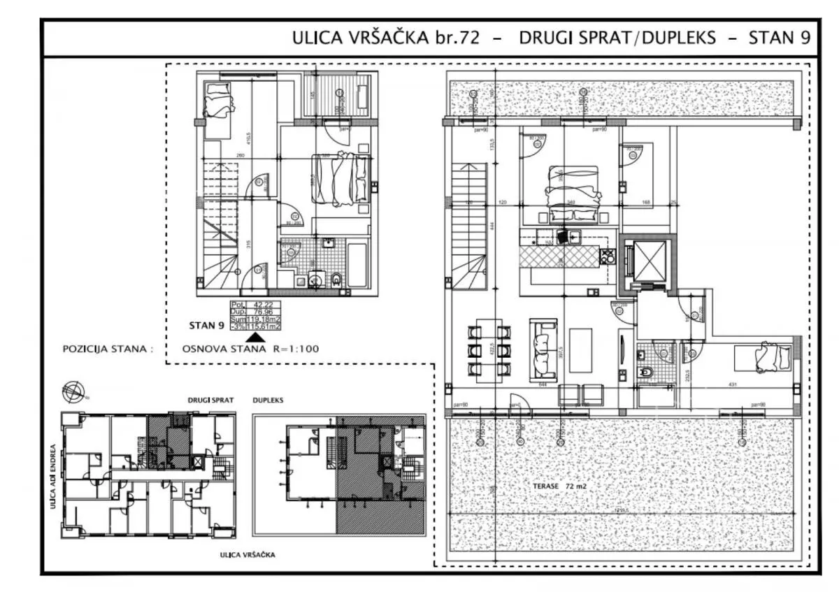 Petosoban stan | 4zida